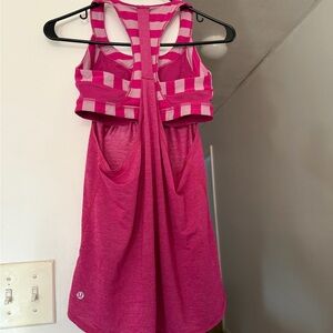 Lululemon Athletica Pink Racerback Tank